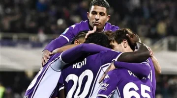 فيورنتينا يكسر سلسلة التعادلات بفوزه الأول بعد 16 مباراة في الدوري الإيطالي هذا الموسم